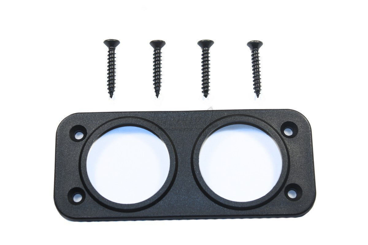 FOUR Connect Front plate for two 26mm round connection units 4-600160