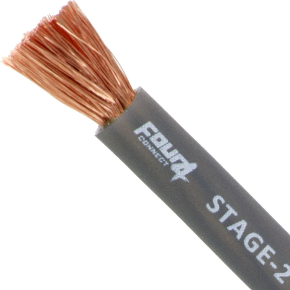 FOUR Connect 4-800214 STAGE2 20mm2 OFC power cable smoke gray 50m