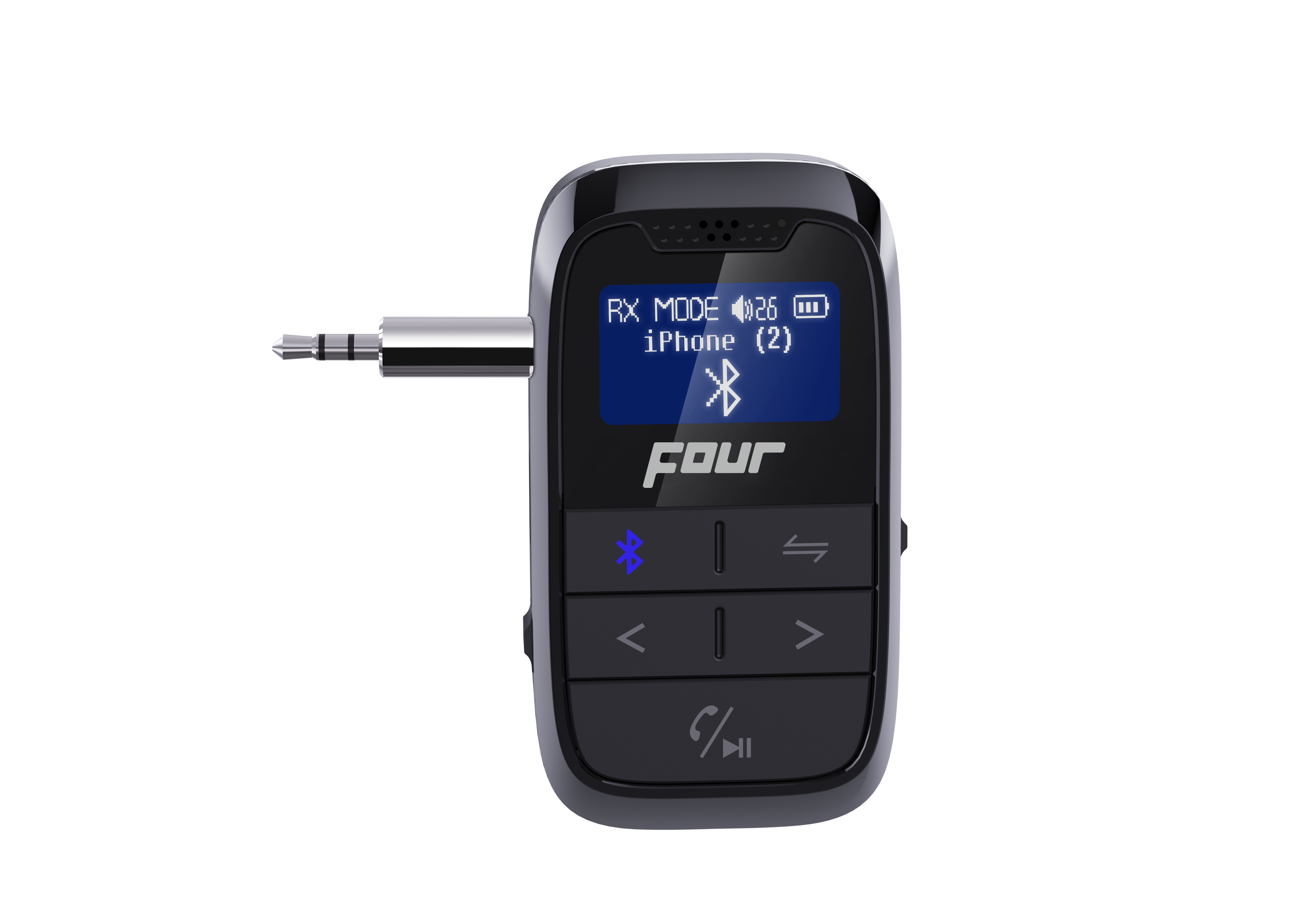 FOUR 2-IN-1 Bluetooth Transmitter / Receiver 4-BTRT1