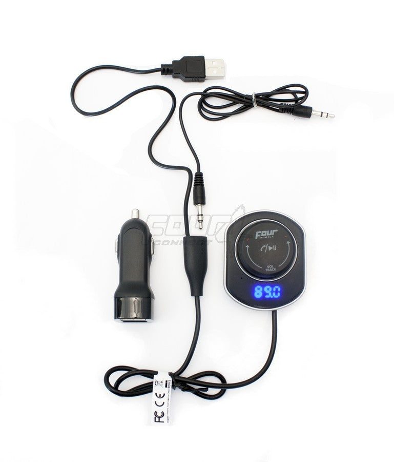 FOUR Mobile 4-FMTBT2 FM Transmitter Bluetooth V4.2