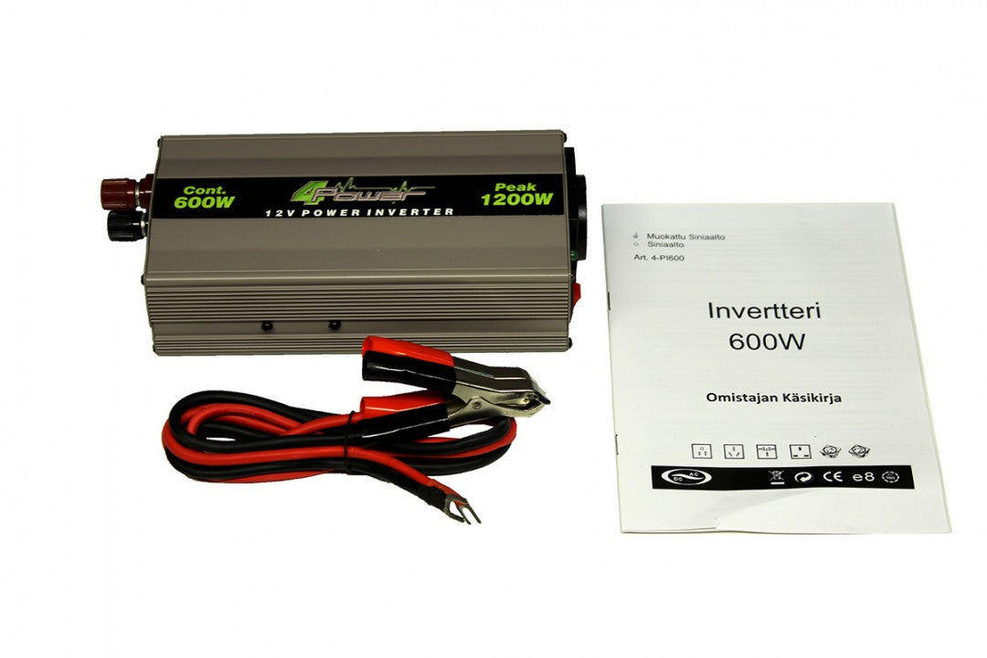 FOUR Power Inverter 600Wrms/1200Wmax 4-PI60024V