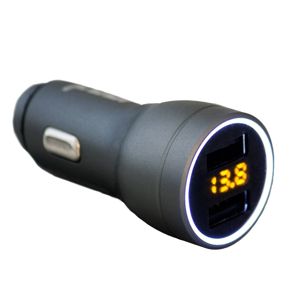 FOUR Mobile 4-USB-VD2 car charger with voltage display