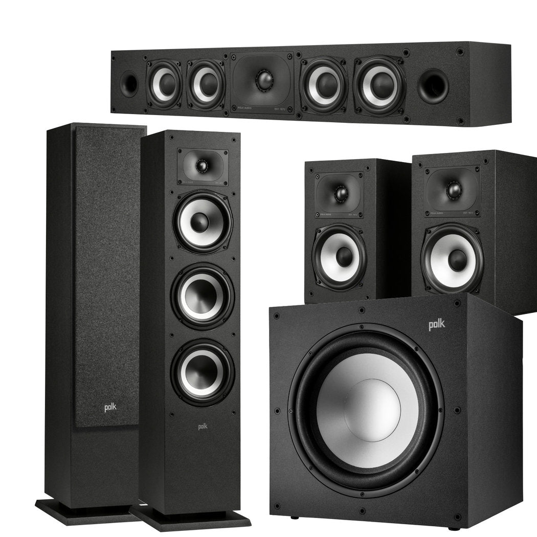 Polk Audio Monitor XT LARGE 5.1-channel speaker set