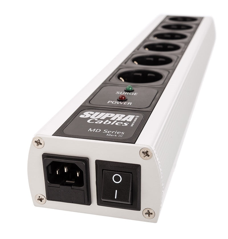 Supra LoRad MD06/SP MK3 SWITCH overvoltage protected distribution socket with circuit breaker