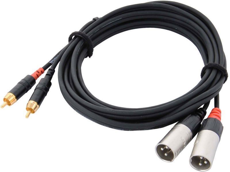 Cordial Intro CFU MC 2RCA-XLR cable