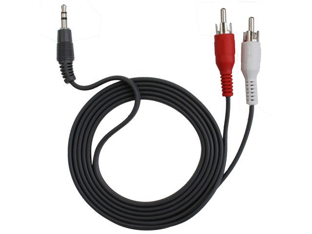 AIV Jack connector 3.50 mm / 2x RCA plug cable - 1.50 m 700150