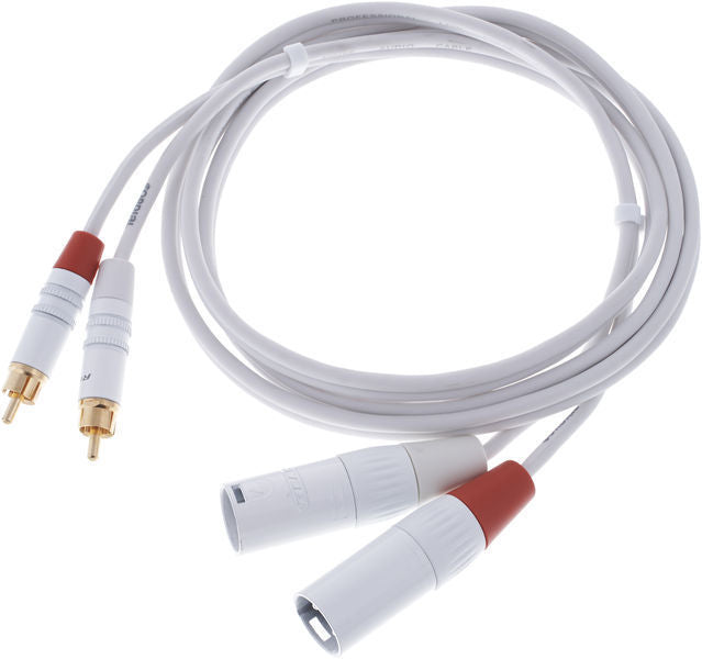 Cordial Intro CFU MC SNOW 2RCA-XLR cable