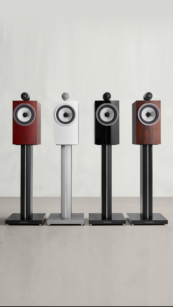 Bowers &amp; Wilkins 705 S3 pair of pedestal speakers