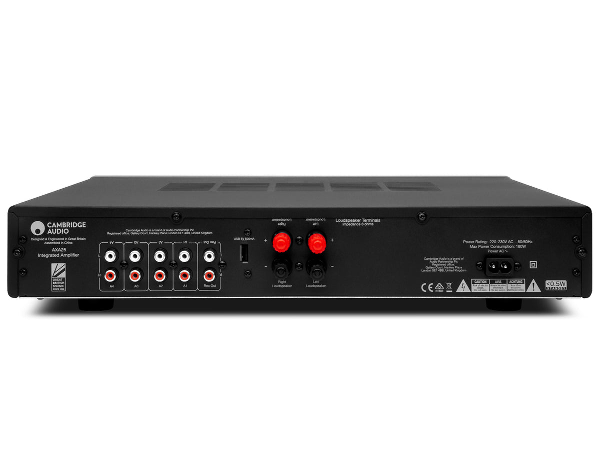 Cambridge Audio AXA25 stereovahvistin