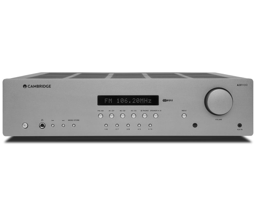 Cambridge Audio AXR100 viritinvahvistin, vaihtolaite
