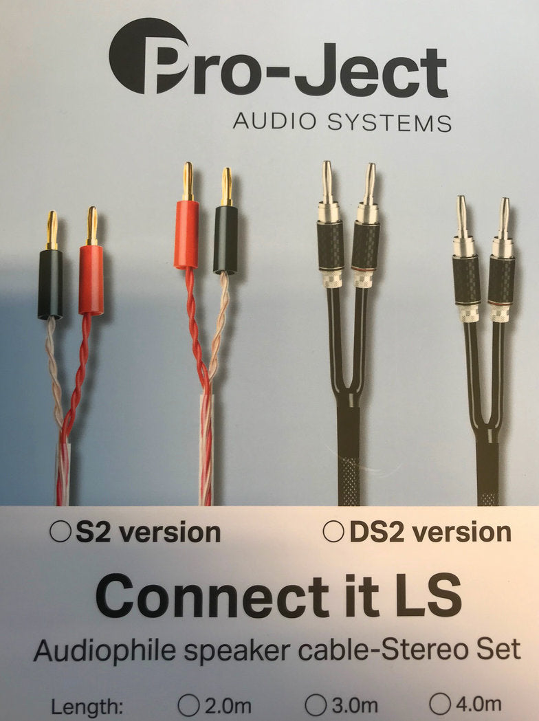Pro-Ject Connect It LS S2 kaiutinkaapelipari, 3M, asiakaspalautus