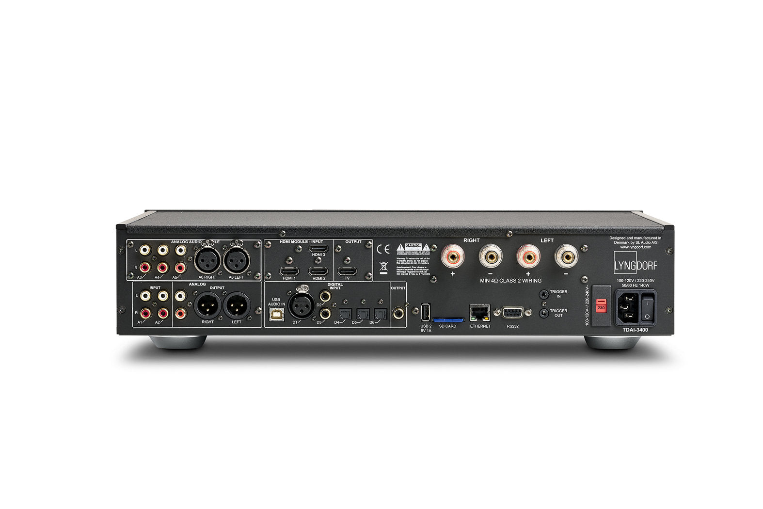 Lyngdorf TDAI-3400 integrated amplifier