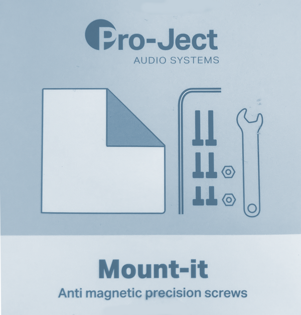 Pro-Ject Mount It, ruuvipakkaus äänirasioille