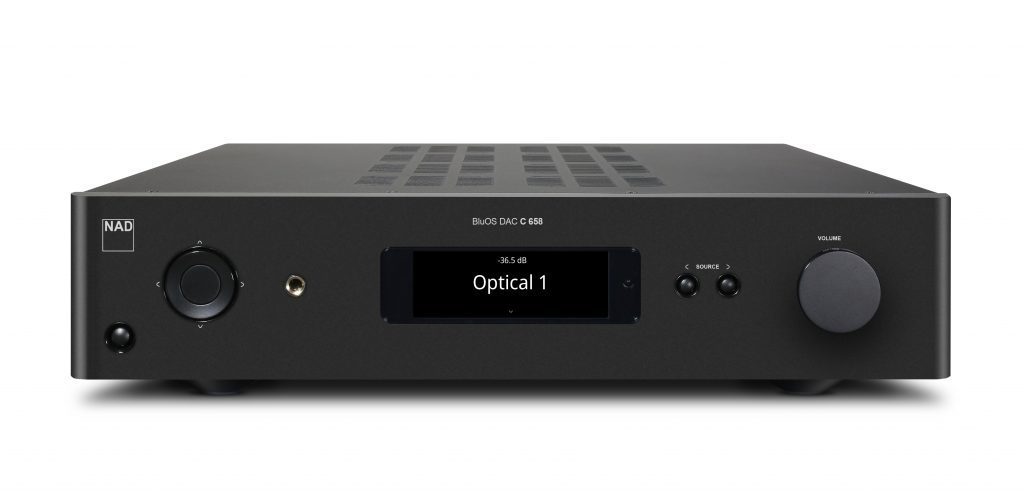 NAD C658 BluOs network player - preamplifier - DAC