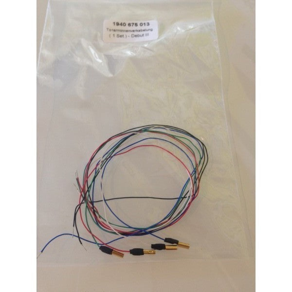 Pro-Ject tone arm internal wiring harness, 35 cm