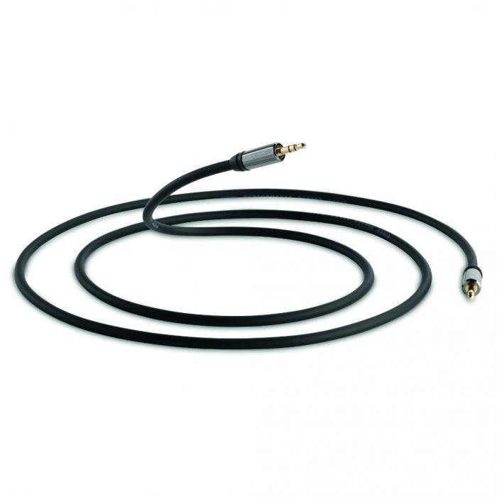 QED Performance Audio 3.5mm J2J Graphite audio cable