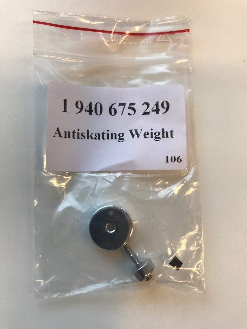 Pro-Ject Antiskate weight for S-arm