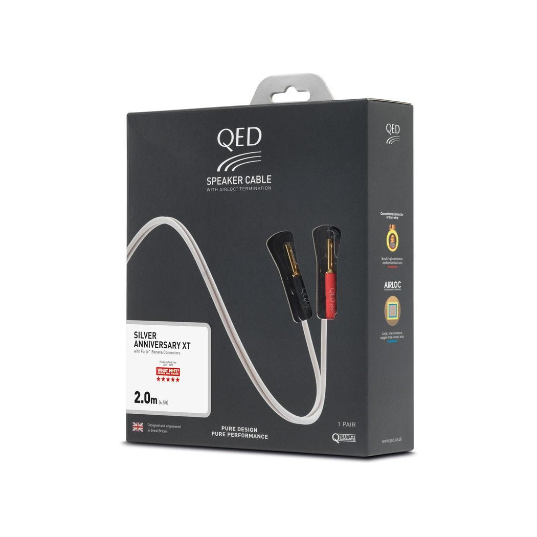 QED Silver Anniversary XT pair of speaker cables