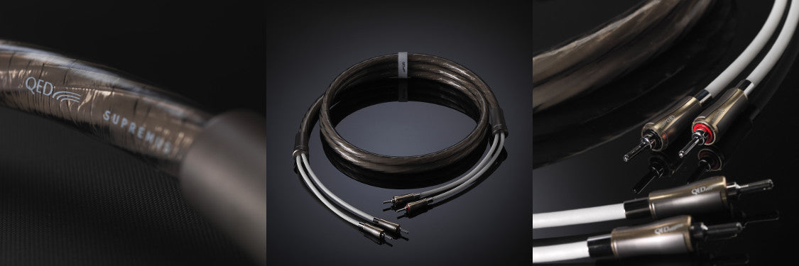 QED Supremus speaker cable pair