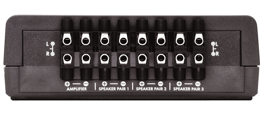QED SS30 speaker splitter 3 pairs, screw terminals