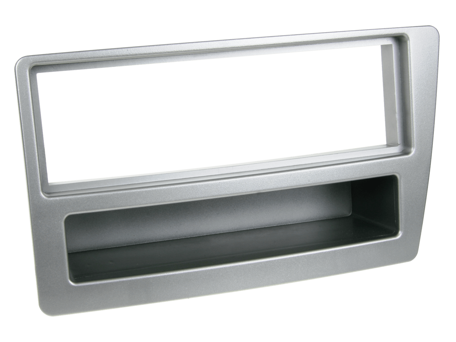 ACV 1 - DIN facia plate with pocket Honda Civic 01/2004 silver 100631 281130 - 02 - Audiokauppa.fi