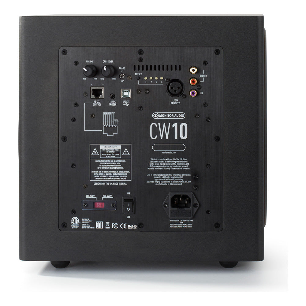 Monitor Audio CW10 active subwoofer