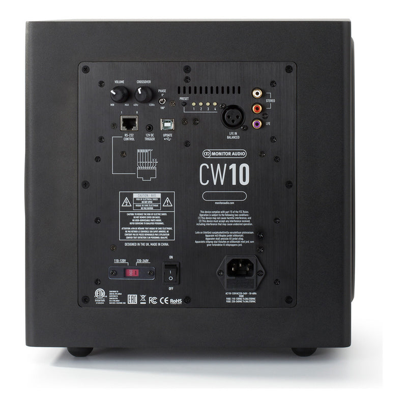 Monitor Audio CW10 aktiivisubwoofer