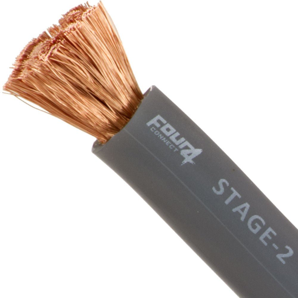 FOUR Connect 4 - 800221 STAGE2 70mm2 OFC - virtakaapeli savunharmaa - Audiokauppa.fi