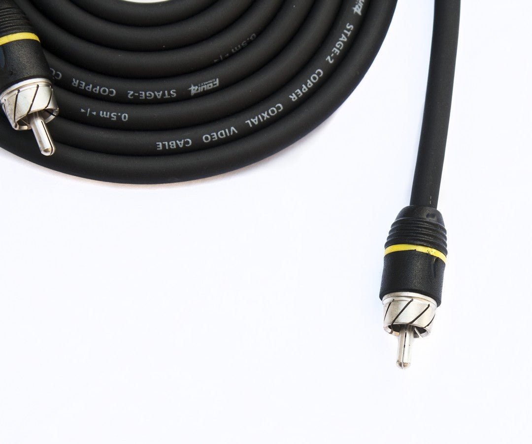 FOUR Connect 4 - 800621 STAGE2 RCA - Video 5.5m 4 - 800261 - Audiokauppa.fi