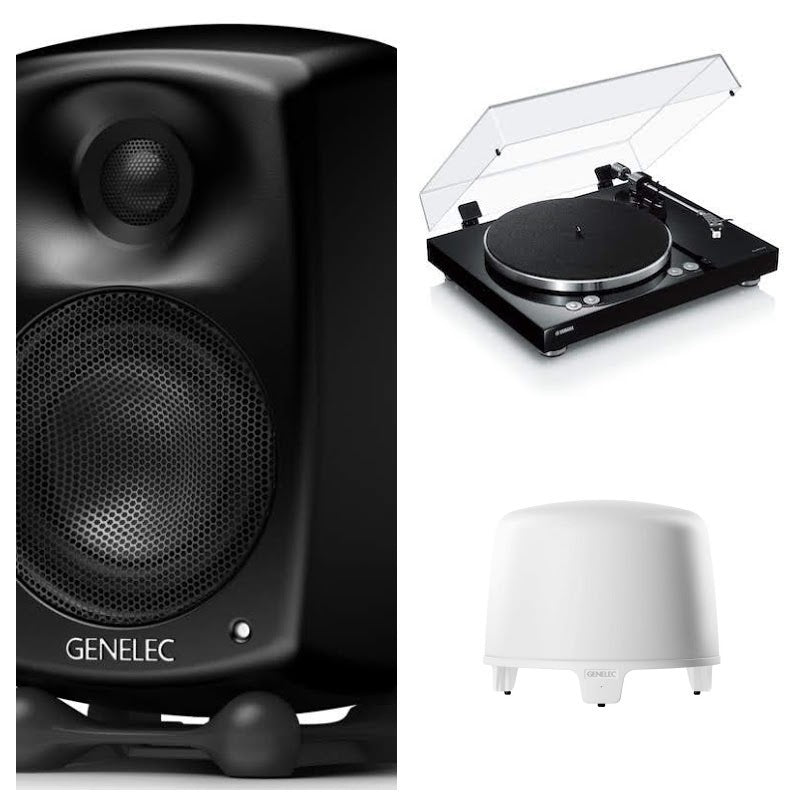 Yamaha Vinyl 500 + Genelec G Two pair and F One