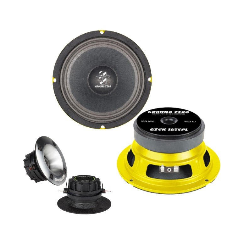 Ground Zero ESQL 165 GZ ESQL165 - Audiokauppa.fi