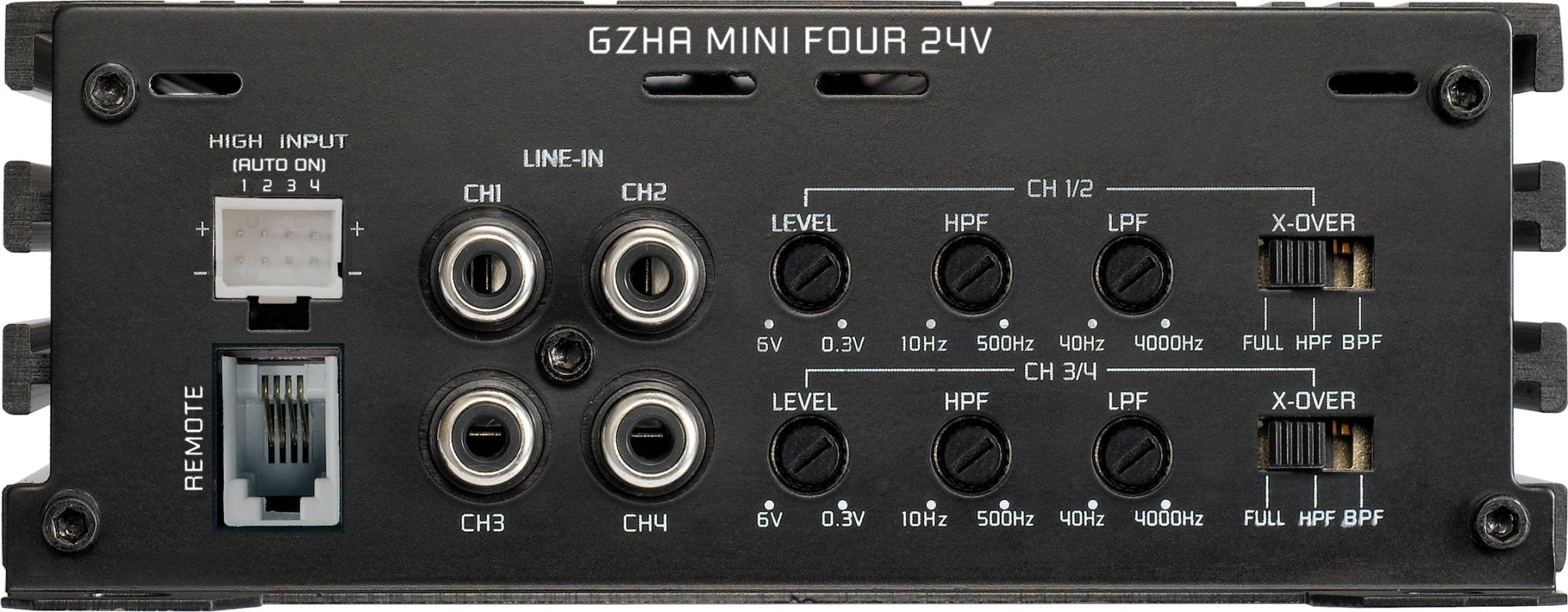 Ground Zero GZHA mini FOUR 24V - Audiokauppa.fi