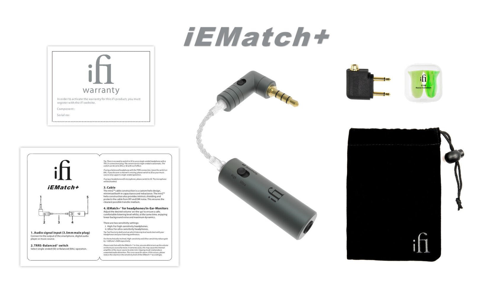 iFi iEMatch+ - Audiokauppa.fi