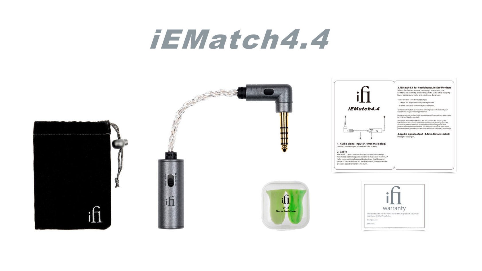 iFi iEMatch4.4 - Audiokauppa.fi