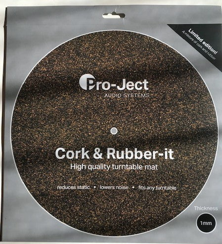 Pro-Ject Cork&Rubber It korkki/kumimatto