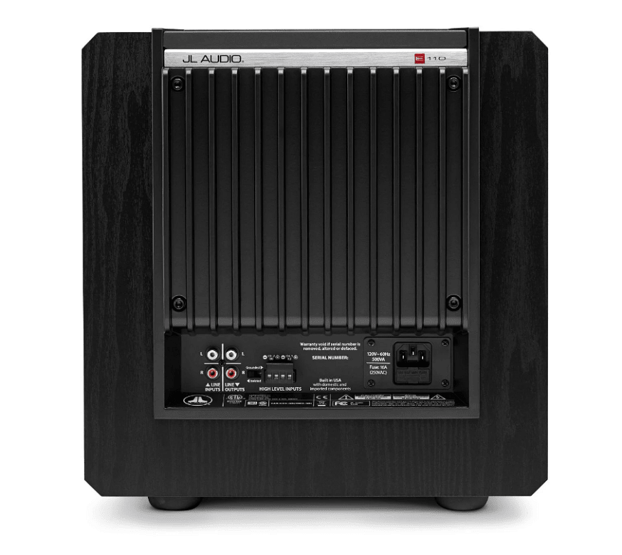 JL Audio e110 10" aktiivisubwoofer - Audiokauppa.fi