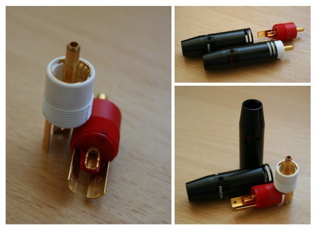 Kacsa Audio RP - 201G - 9 rca - liitin - Audiokauppa.fi