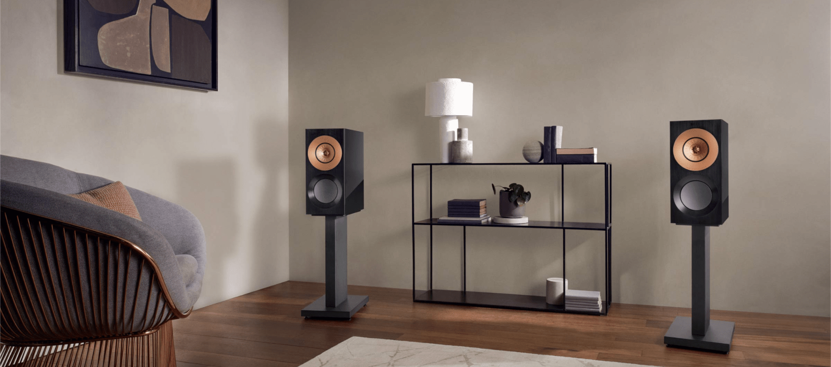 KEF S - RF1 kaiutinjalustapari - Audiokauppa.fi