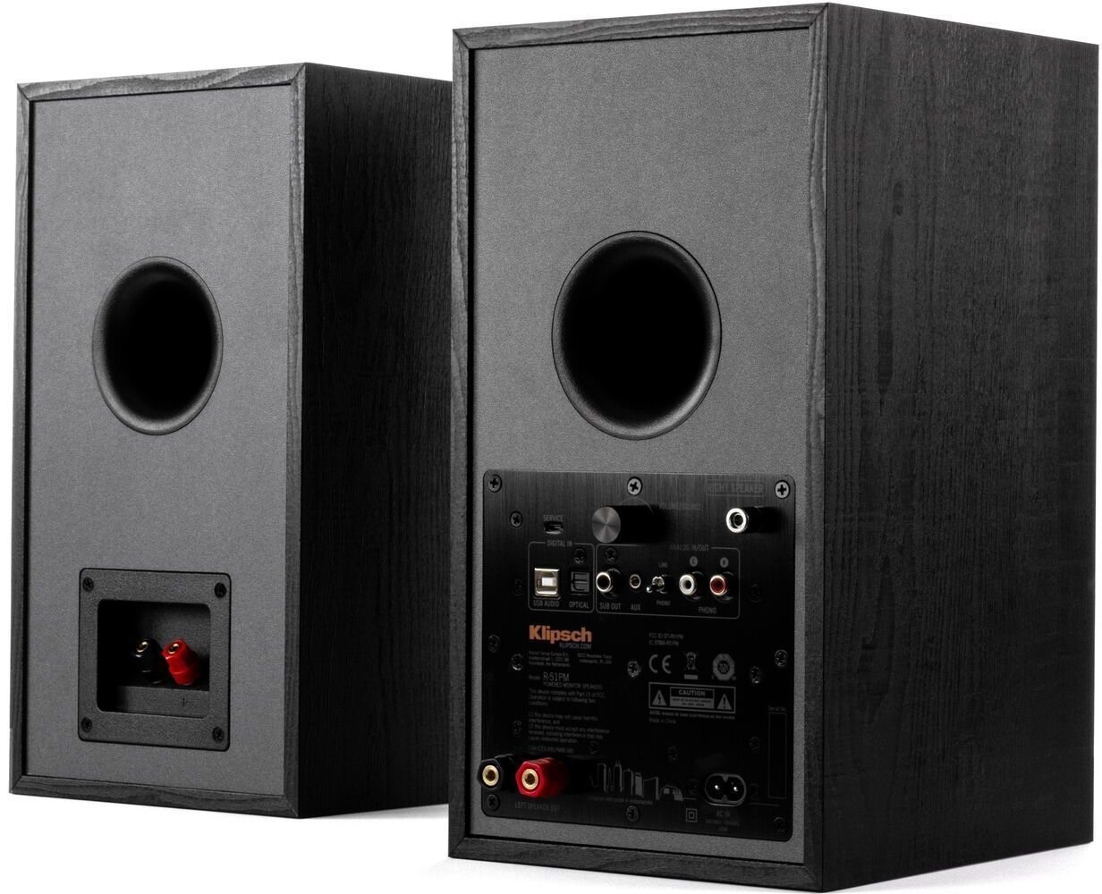 Klipsch R - 51PM aktiivikaiuttimet - Audiokauppa.fi
