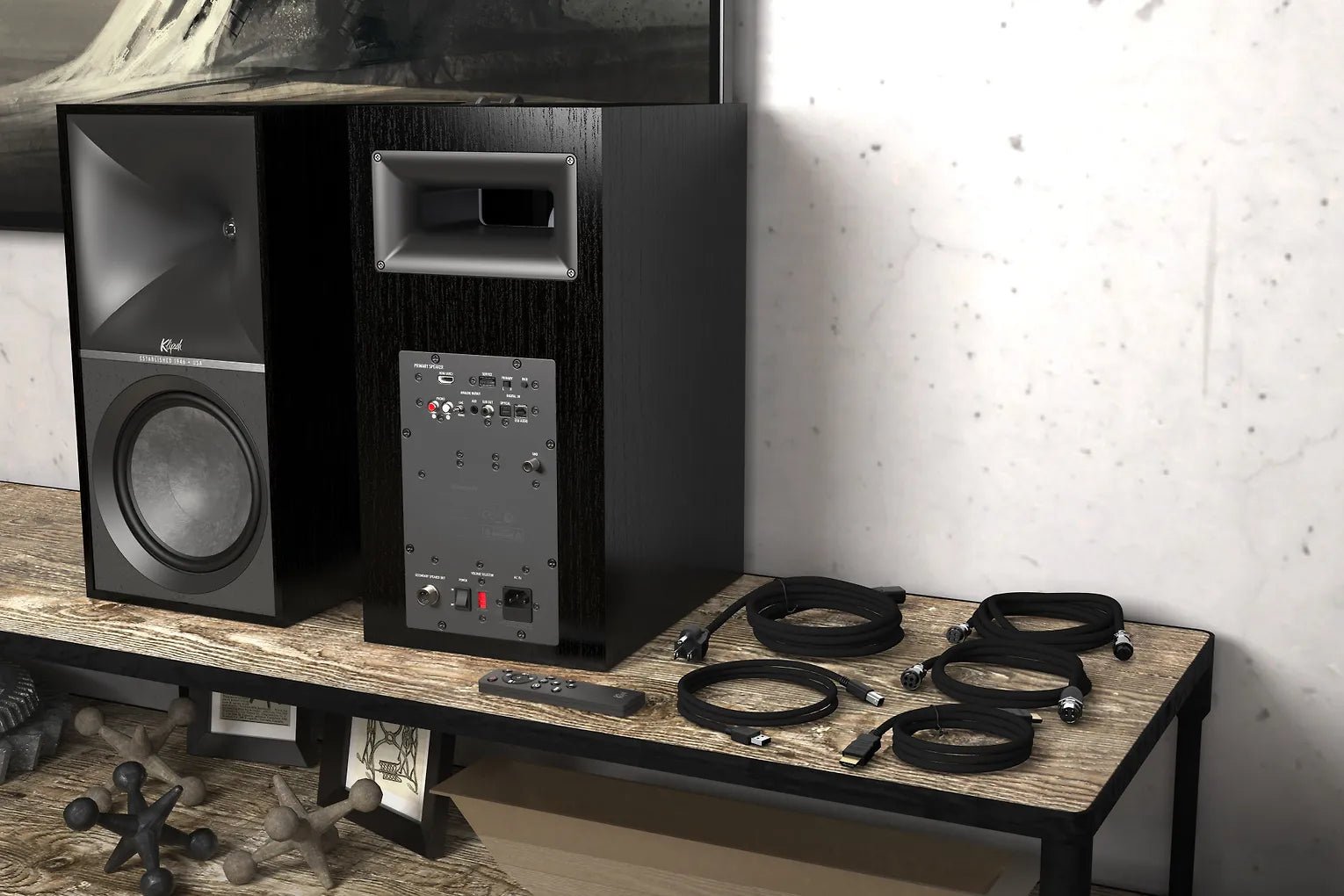 Klipsch The Nines - aktiivikaiutinpari - Audiokauppa.fi