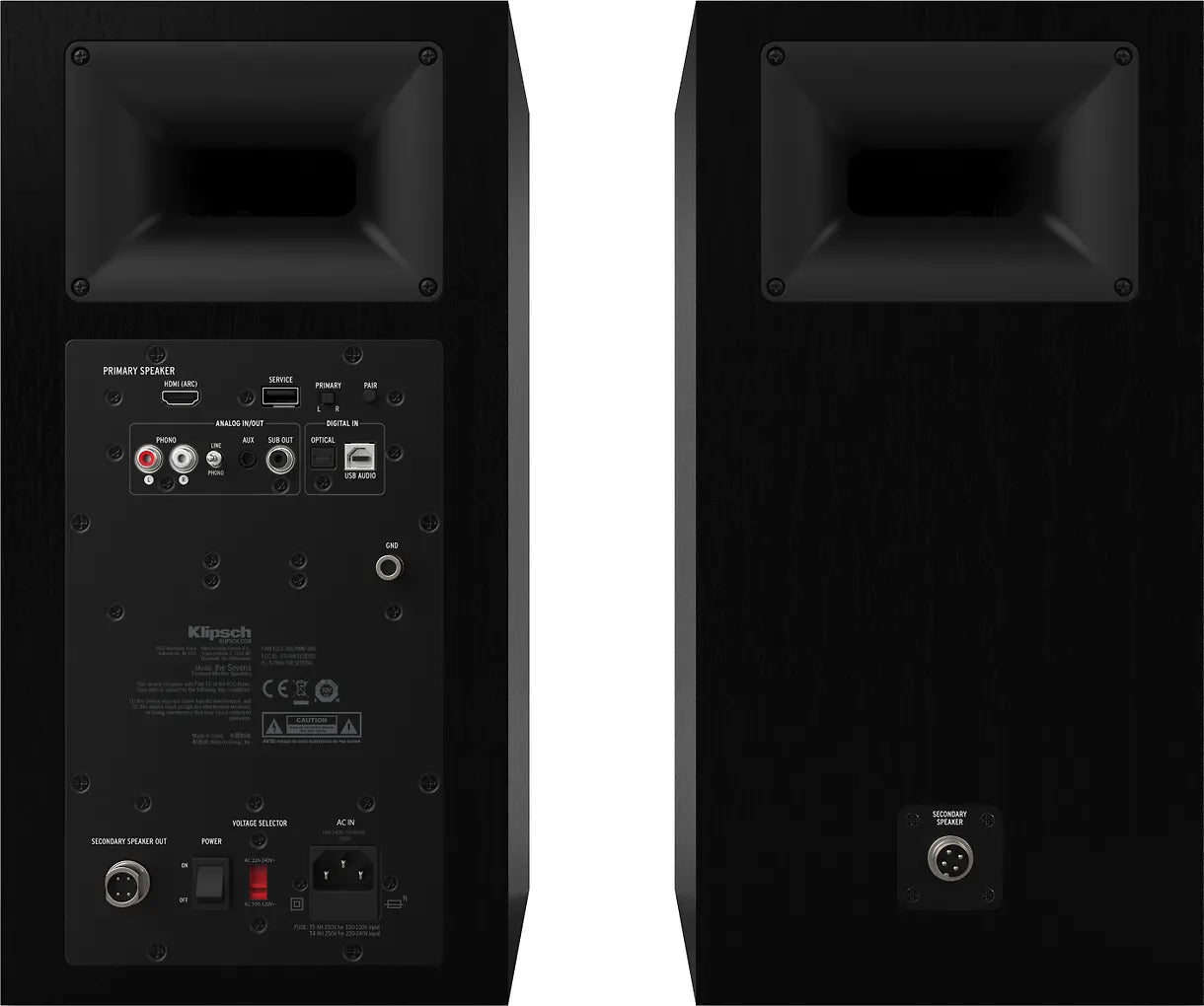 Klipsch The Sevens - aktiivikaiutinpari - Audiokauppa.fi