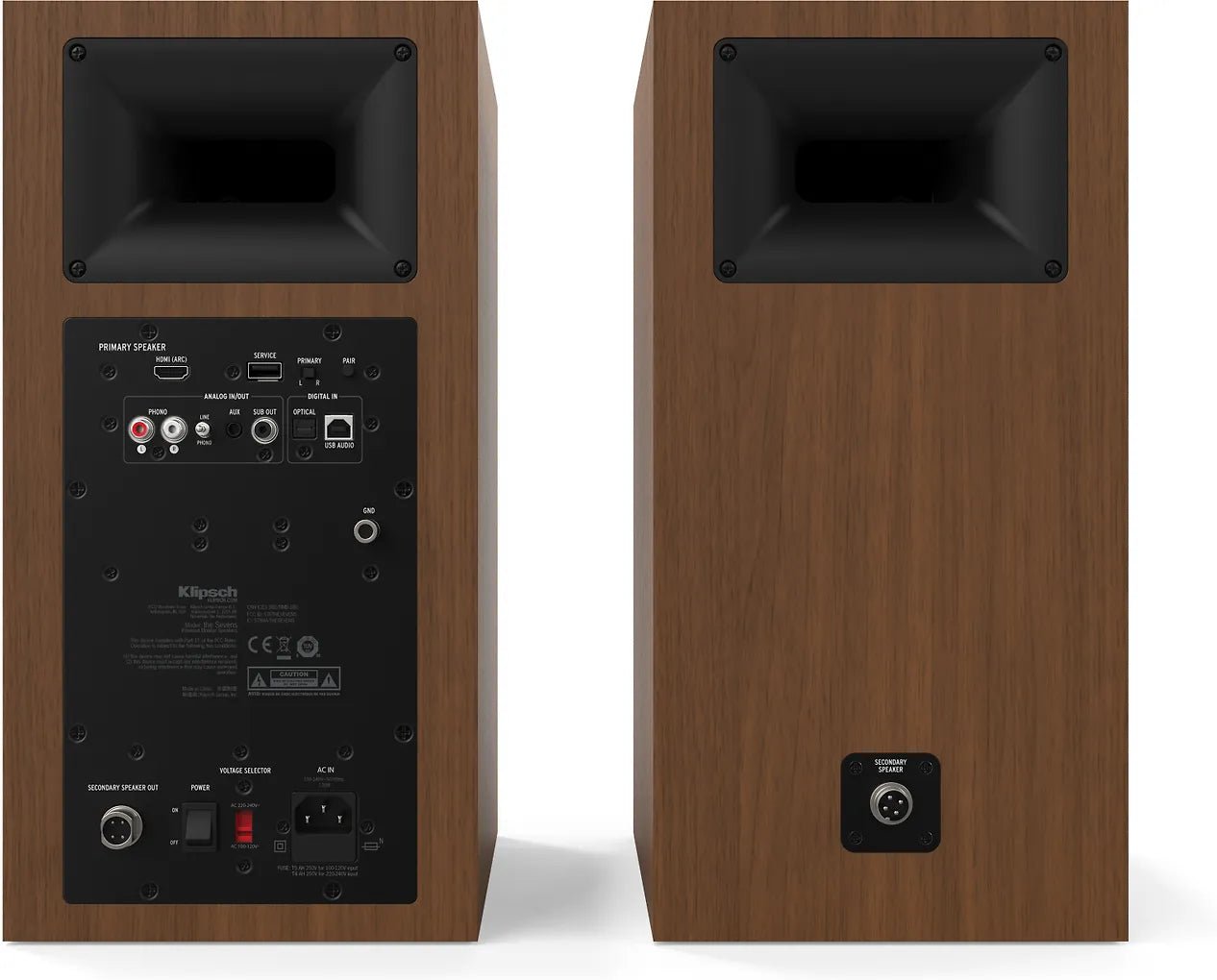 Klipsch The Sevens - aktiivikaiutinpari - Audiokauppa.fi