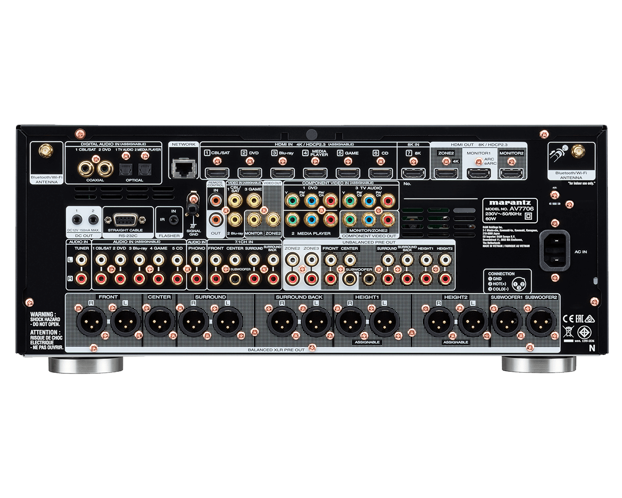 Marantz AV7706 AV - esivahvistin - Audiokauppa.fi