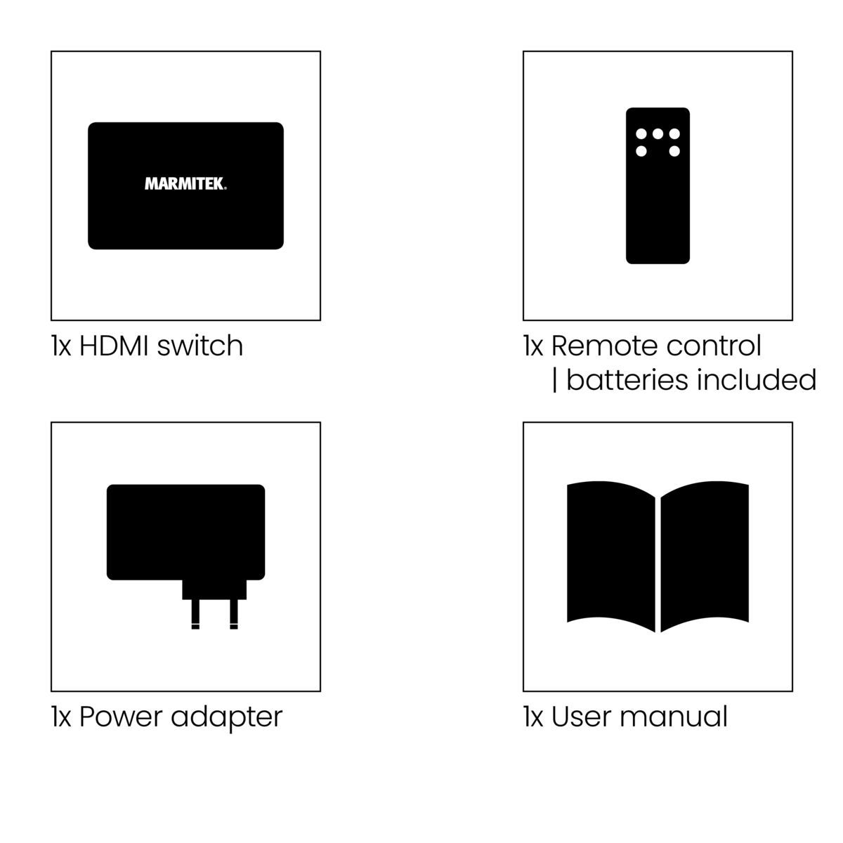 Marmitek Connect 620 UHD 2.0 HDMI - Kytkin - Audiokauppa.fi