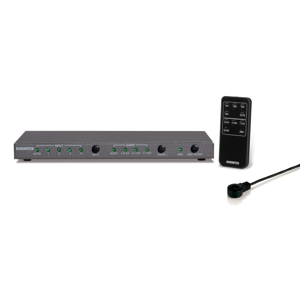 Marmitek Connect 621 UHD 2.0 HDMI - Kytkin - Audiokauppa.fi
