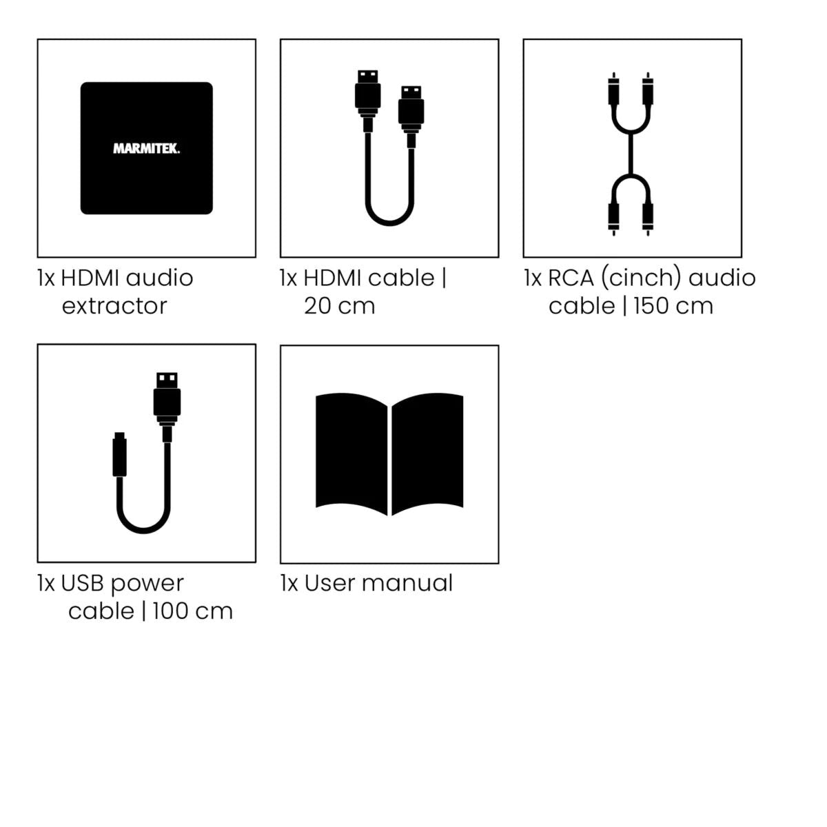 Marmitek Connect ARC13 HDMI ARC - muunnin/esivahvistin - Audiokauppa.fi