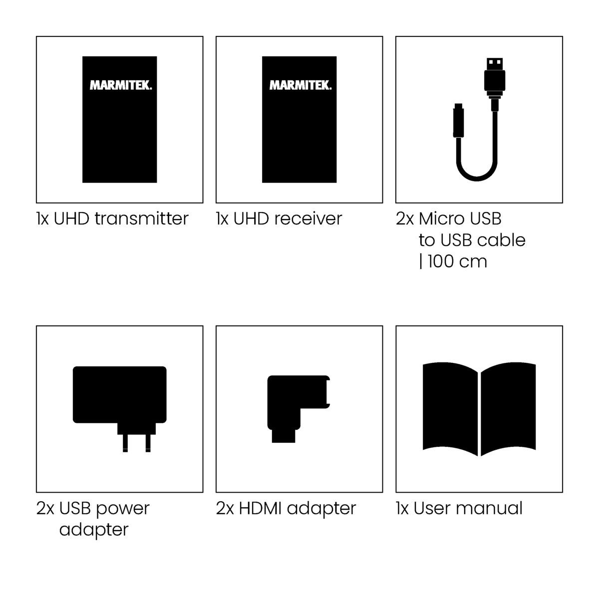 Marmitek GigaView 911 UHD Langaton HDMI - linkki 4K Ultra HD - Audiokauppa.fi