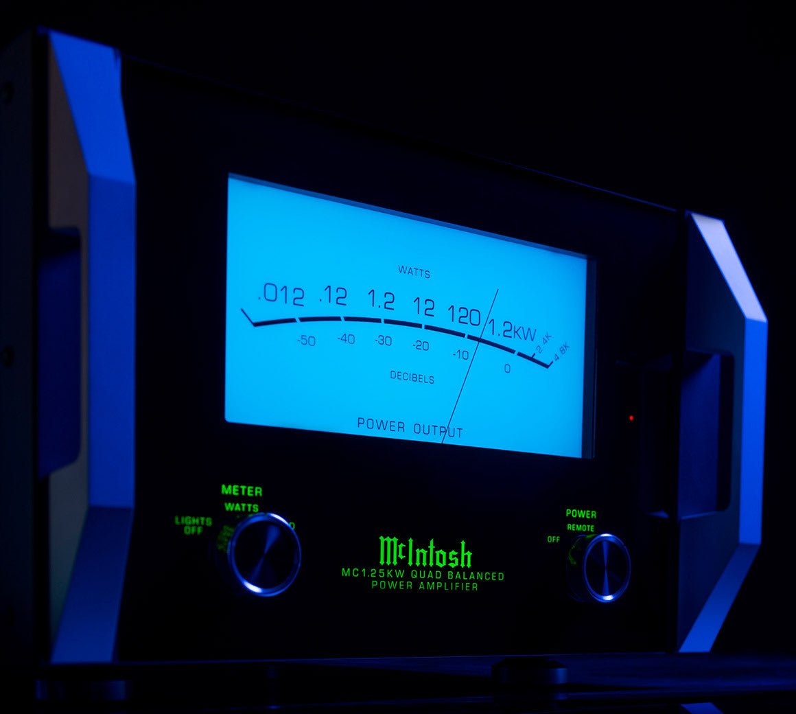 McIntosh MC1.25kW Päätevahvistin - Audiokauppa.fi