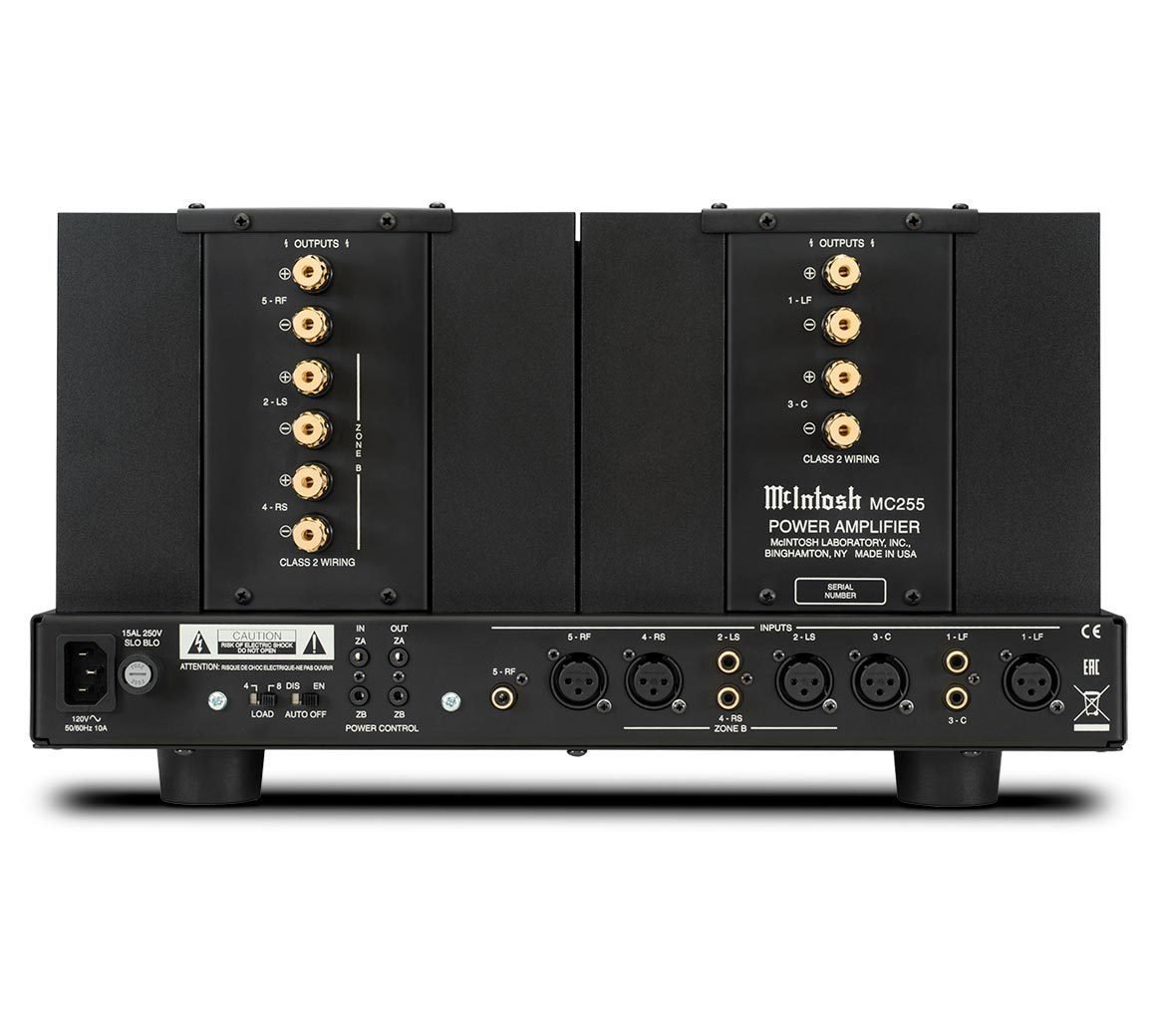 McIntosh MC255 Monikanavainen päätevahvistin, vaihtolaite - Audiokauppa.fi