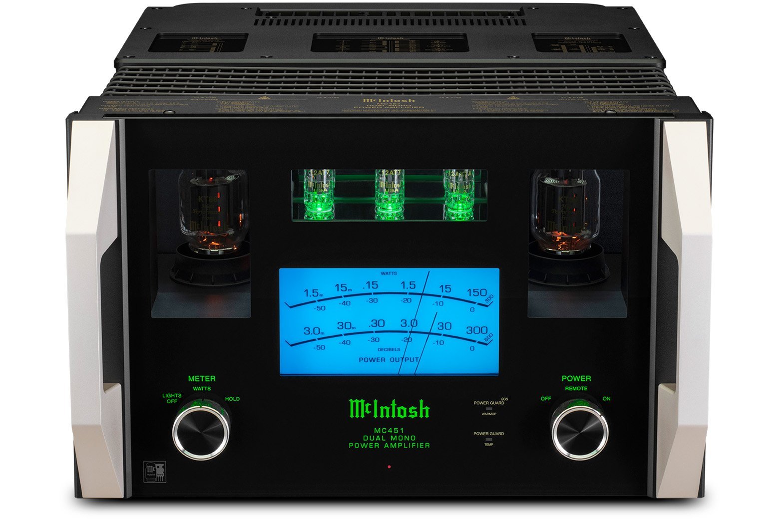 McIntosh MC451 Dual Mono Hybridi - päätevahvistin 150 + 300W - Audiokauppa.fi